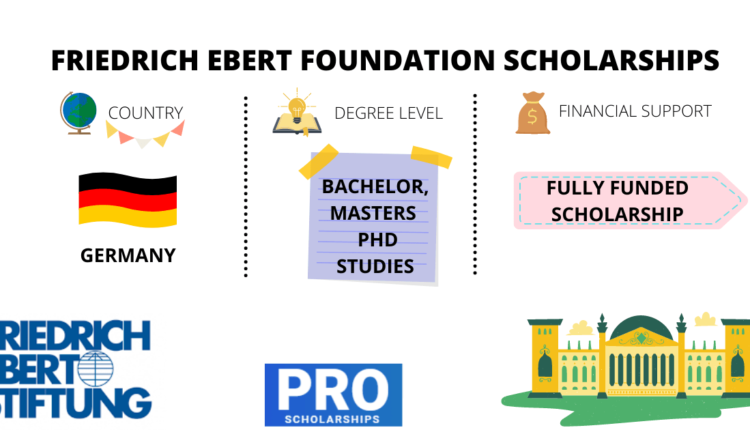 How to Apply/ Friedrich Ebert Foundation Scholarship To Study BSc, MSc In German Universities